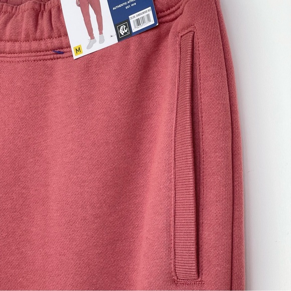 Champion Jogger Fleece Pants Inner Drawcord Pockets Embroidered Logo Stretch - Picture 6 of 15